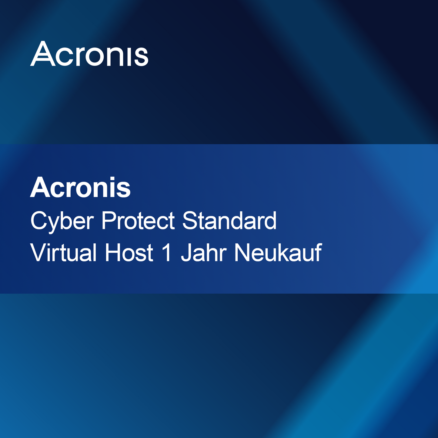 Acronis Cyber Protect Standard Sanal Sunucu