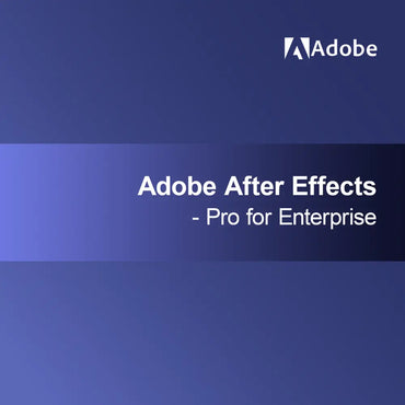 Adobe After Effects - Kurumsal için Pro