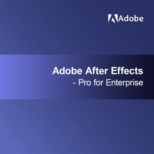 Adobe After Effects - Kurumsal için Pro