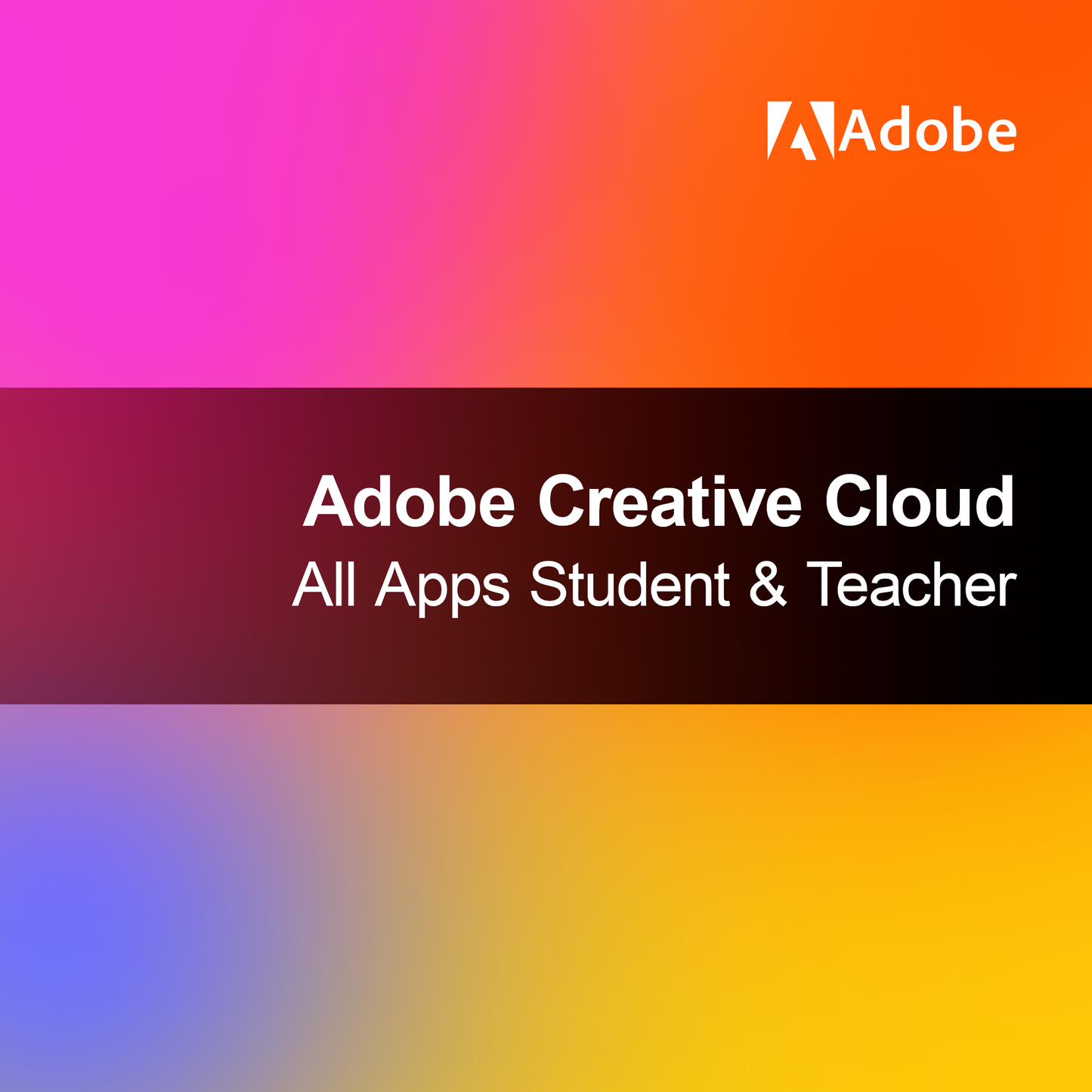 Adobe Creative Cloud Tüm Uygulamalar Öğrenci ve Öğretmen