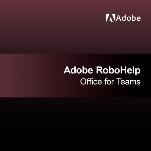 Adobe RoboHelp Office Takımlar için