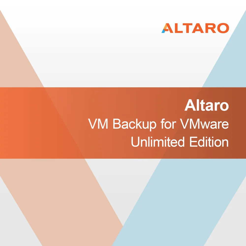 Altaro VM Backup for VMware Sınırsız Sürüm