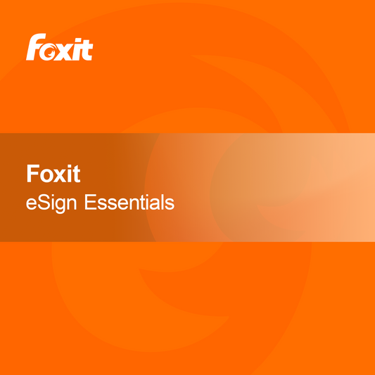 Foxit eSign Temel Özellikler