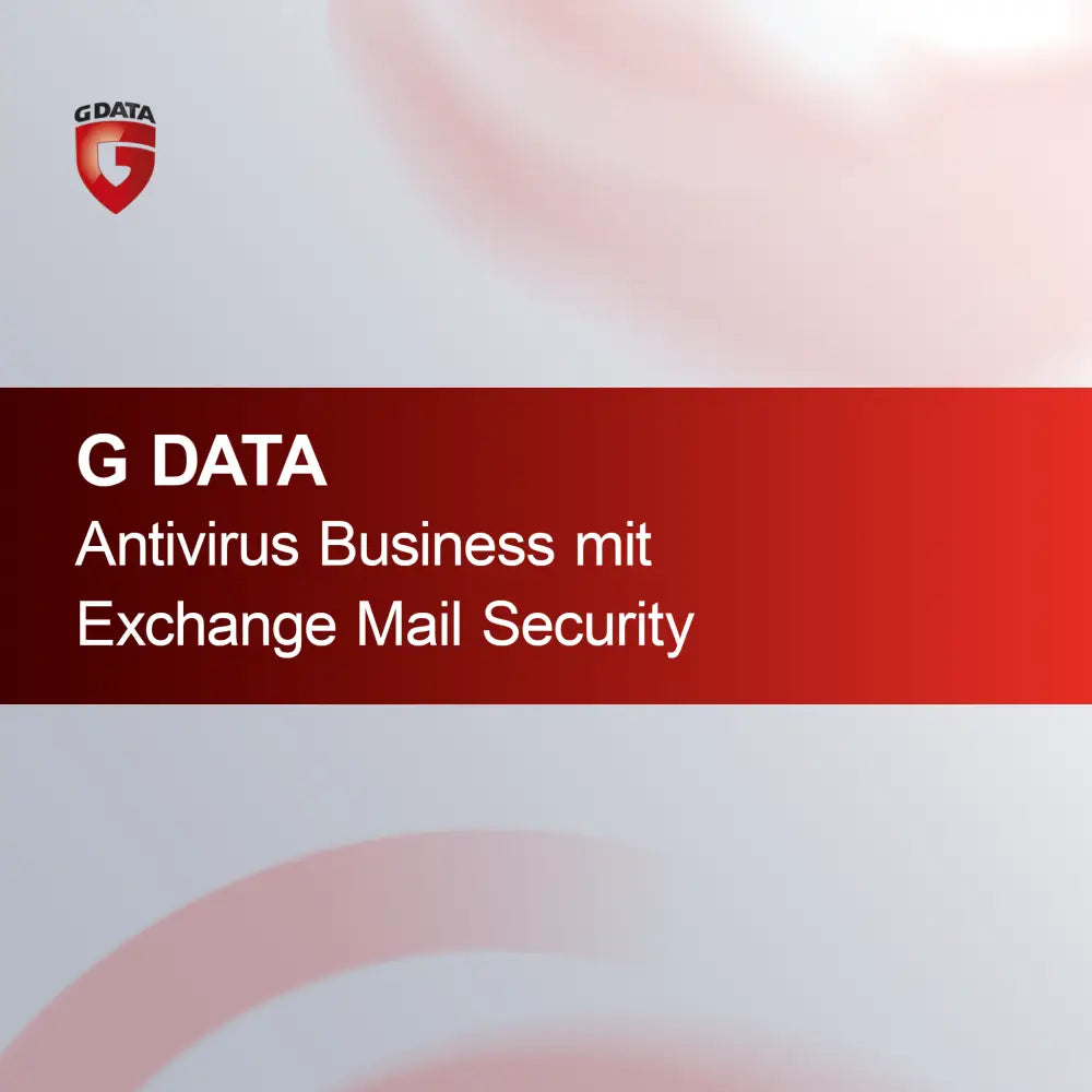 G DATA Antivirus Business Exchange Mail Güvenliği ile