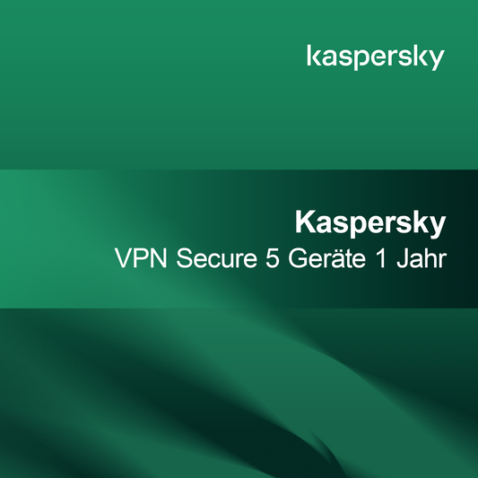 Kaspersky VPN Secure 5 Cihaz 1 Yıl
