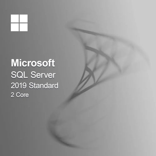 Microsoft SQL Server 2019 Standard 2 Çekirdek