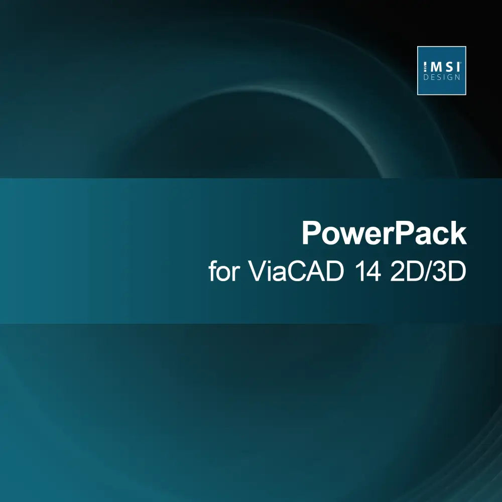 ViaCAD 14 2D/3D için PowerPack