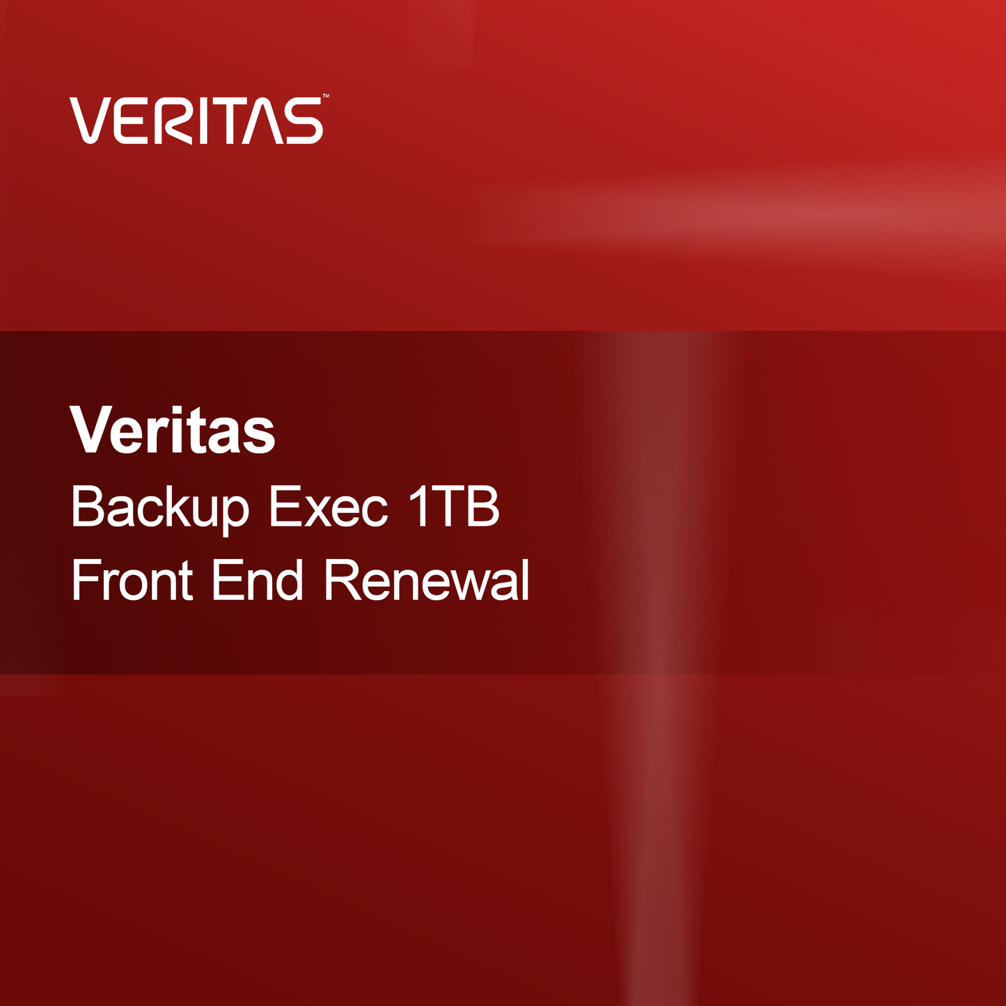 Veritas Backup Exec 1TB Ön Uç Yenileme