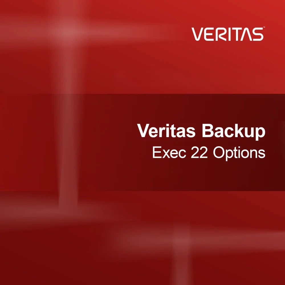 Veritas Backup Exec 22 Seçenekleri