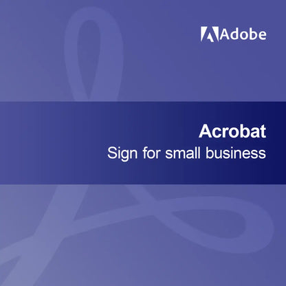 Küçük işletmeler için Acrobat Sign