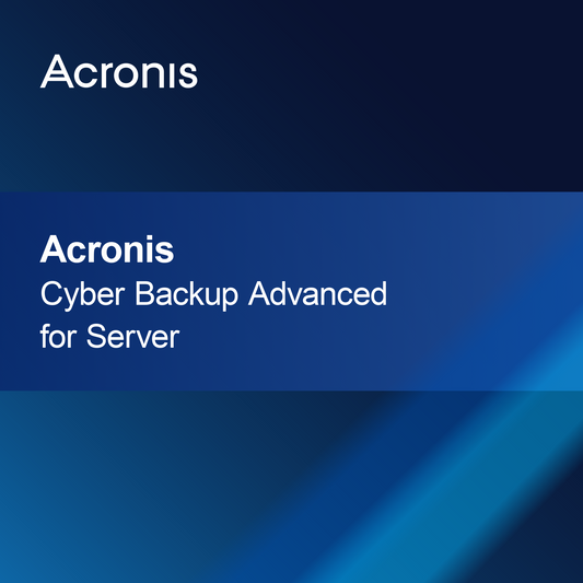 Acronis Cyber Backup Gelişmiş Sanal Sunucu