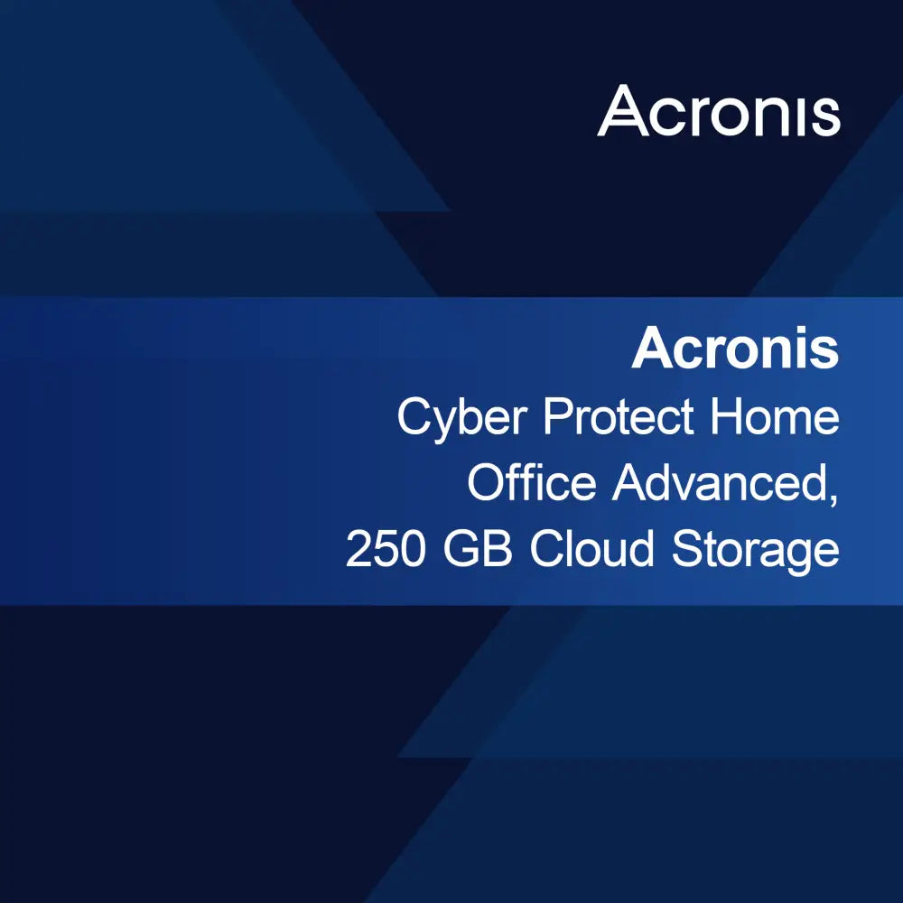 Acronis Cyber Protect Home Office Advanced, 250 GB Bulut Depolama