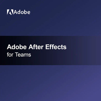 Adobe After Effects Takımlar İçin