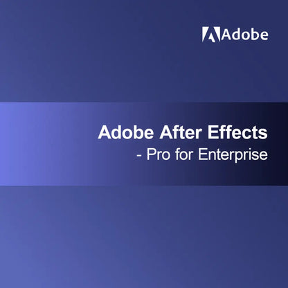 Adobe After Effects - Kurumsal için Pro