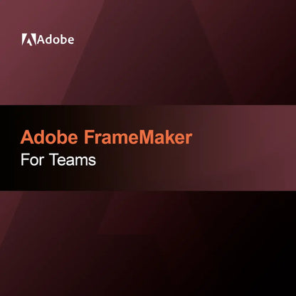 Adobe FrameMaker Takımlar için