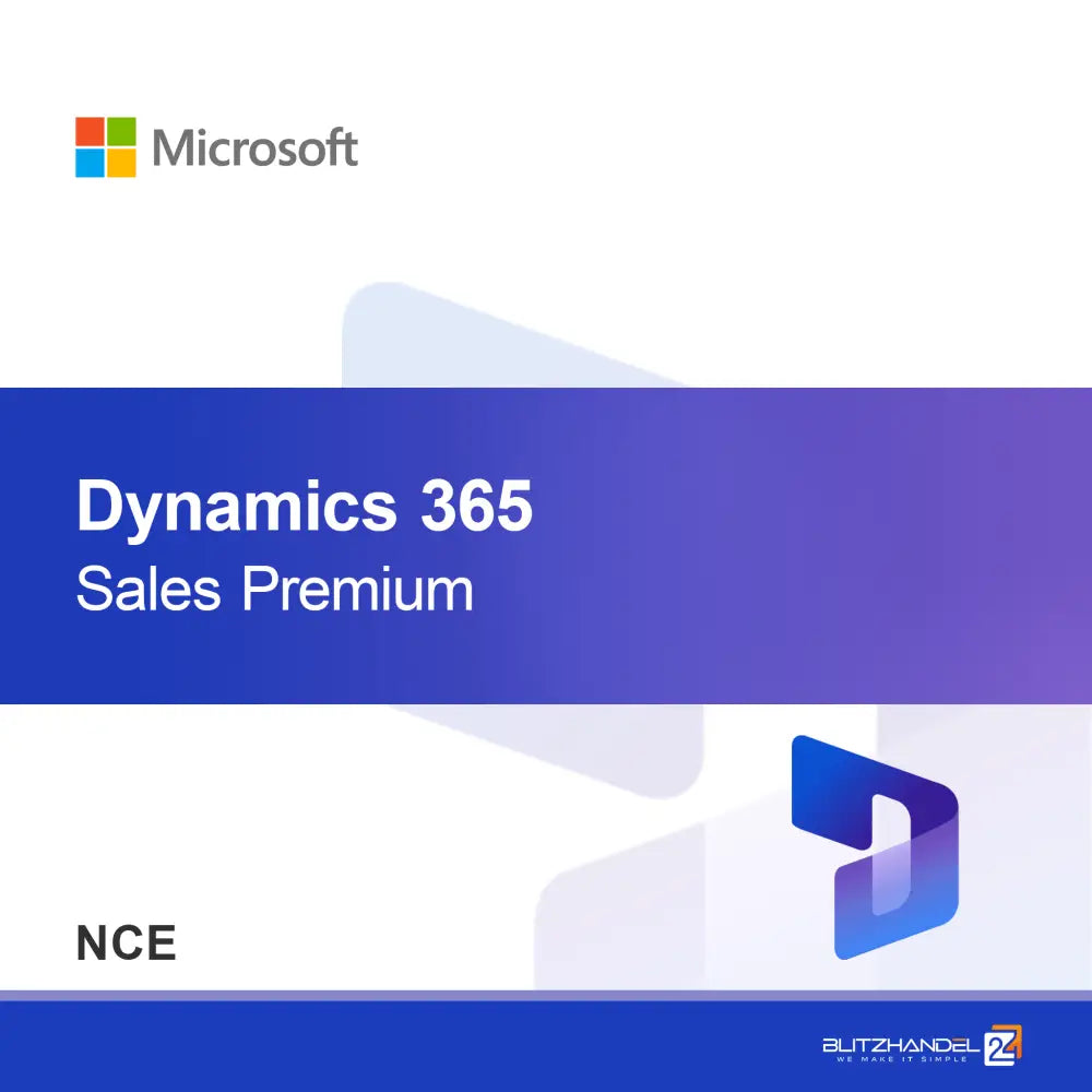 Dynamics 365 Satış Premium (NCE)