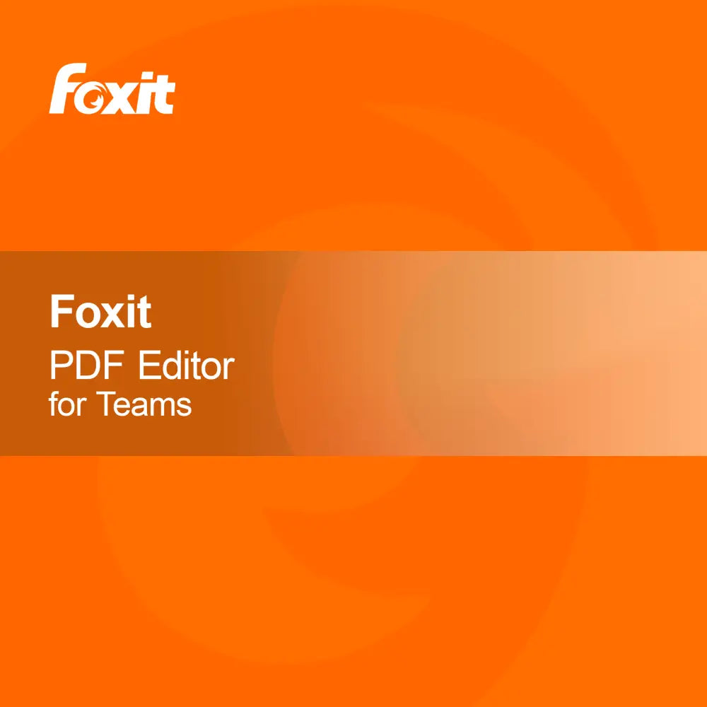 Foxit PDF Editor Takımlar için