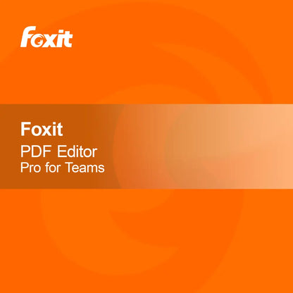 Foxit PDF Editor Pro Takımlar için