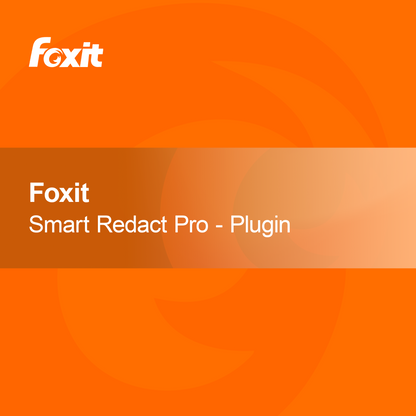 Foxit Smart Redact Pro - Eklenti