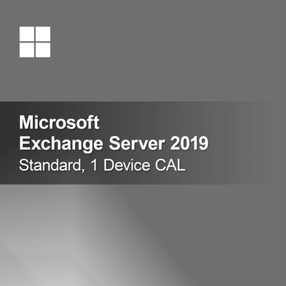Microsoft Exchange Server 2019 Standard, 1 Cihaz CAL