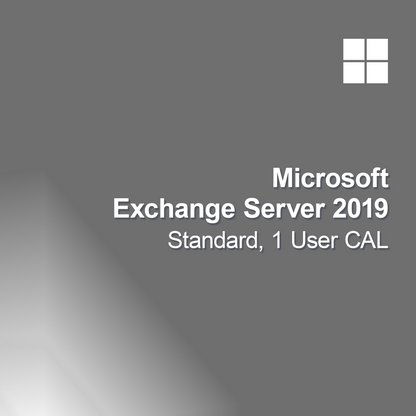 Microsoft Exchange Server 2019 Standard, 1 Kullanıcı CAL