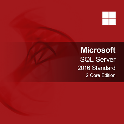 Microsoft SQL Server 2016 Standard - 2 Çekirdek Sürümü