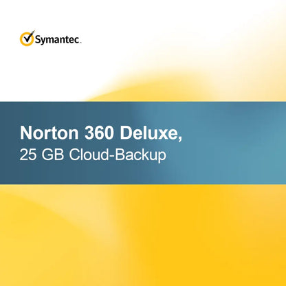 Norton 360 Deluxe, 25 GB Bulut Yedekleme