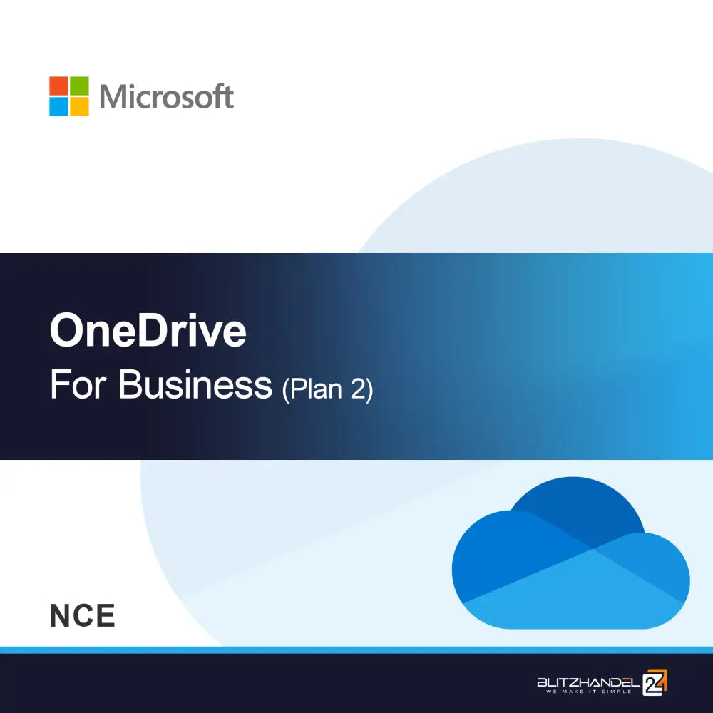 OneDrive İş için (Plan 2) (NCE)
