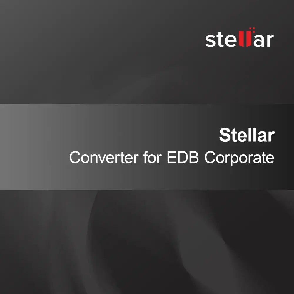 Stellar Converter for EDB Kurumsal