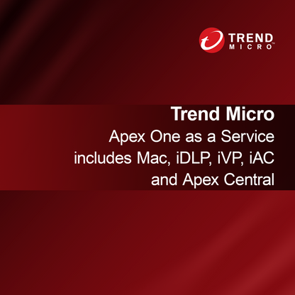 Trend Micro Apex One Hizmet Olarak Mac, iDLP, iVP, iAC ve Apex Central içerir