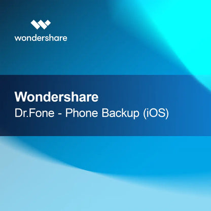 Wondershare Dr.Fone - Telefon Yedekleme (iOS)